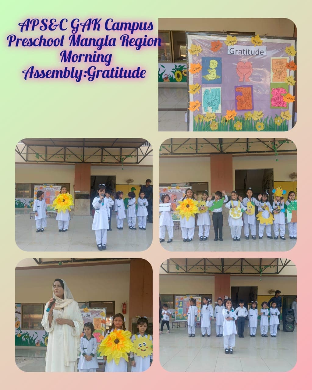 21st September — Gratitude (Pre-School)