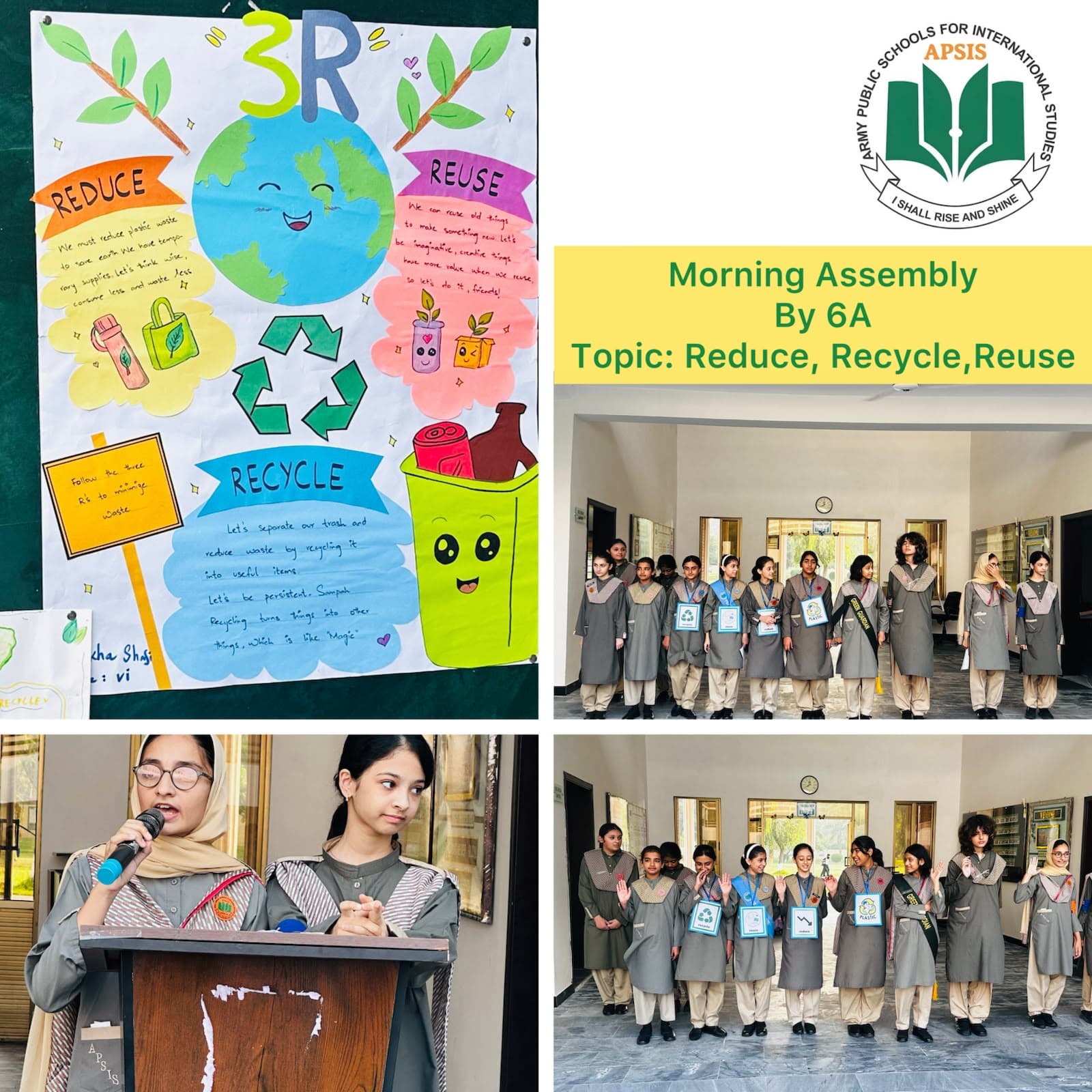 21st September — Reduce Reuse Recycle