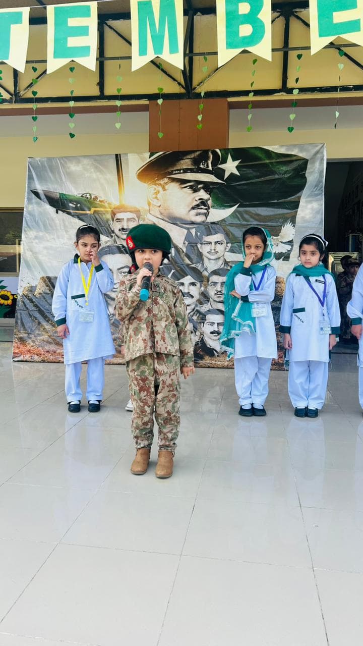 3rd September — Defence Day Celebration (Pre-School)