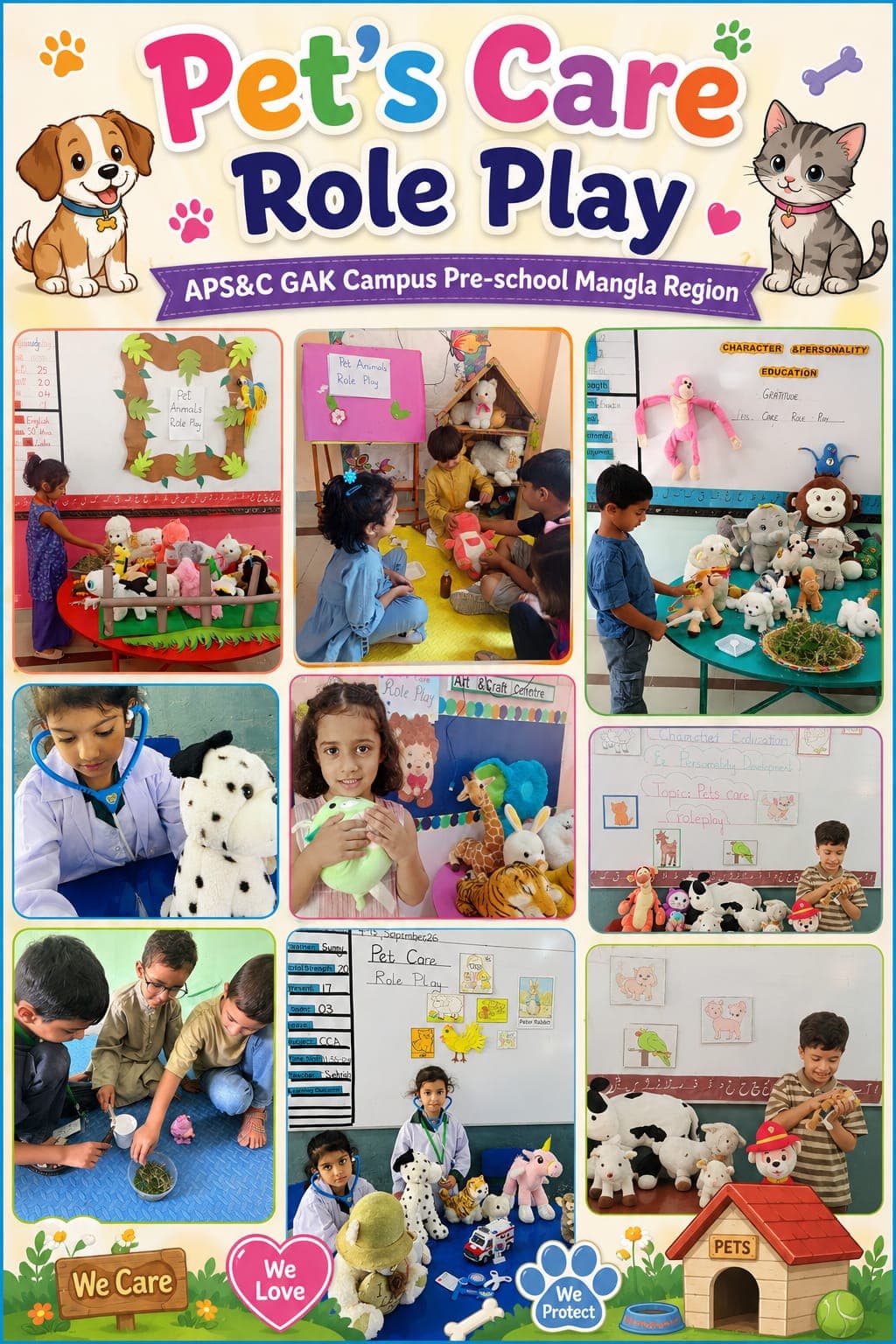 4th September — Pets Care (Pre-School)