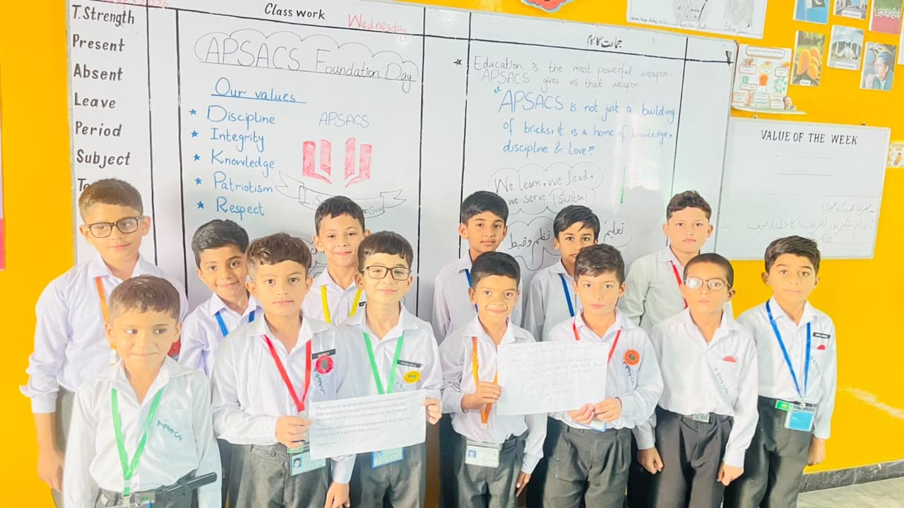 6th October — APSACS Foundation Day